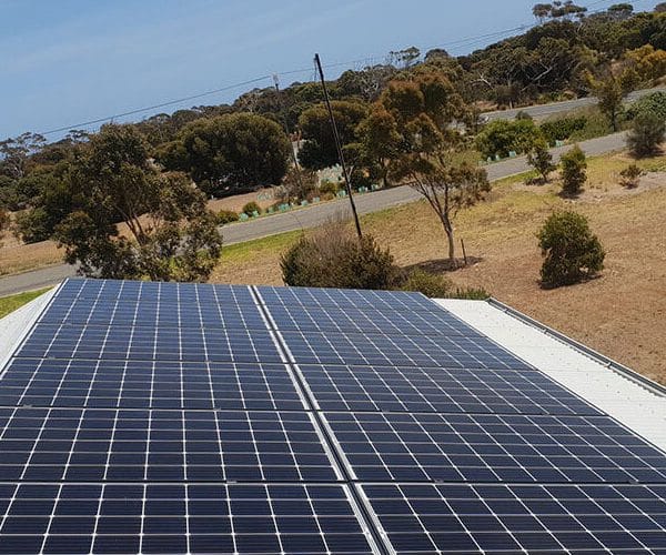 5kW solar system installed on a residential roof by a solar wholesaler, providing sustainable and efficient energy